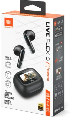 JBL Live Flex 3 trådløse in-ear-ørepropper med lang batteritid