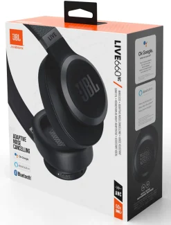 JBL Live 660NC, trådløse over ear-hodetelefoner, svart