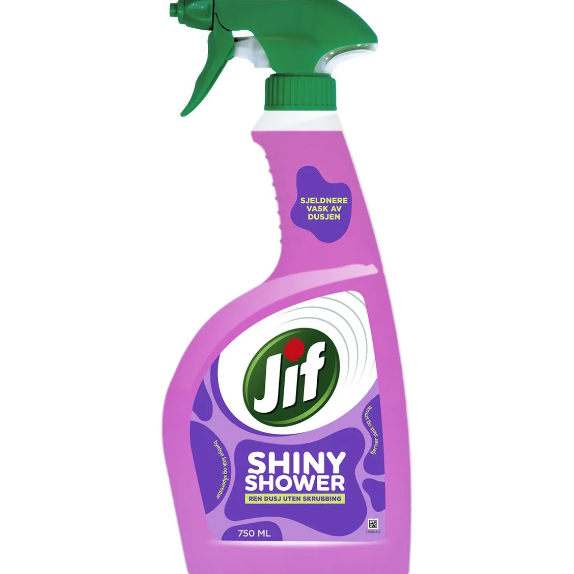 Jif Shiny Shower dusjrengjøring, 750 ml