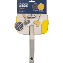 Joseph Joseph CleanTech 2-i-1 baderomsmopp, 18 cm