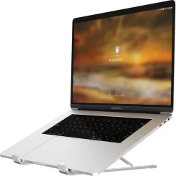 Justerbart laptopstativ til skrivebord og reise