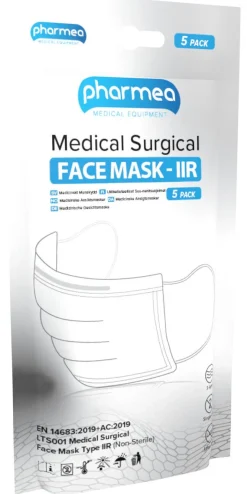 Kelun Medical Surgical munnbind type IIR, 5-pakning