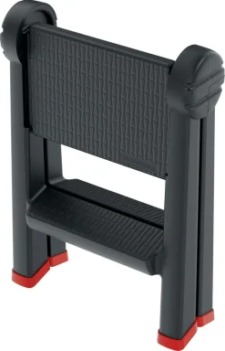 Kistenberg gardintrapp 2 trinn, sammenleggbar trappestige