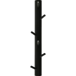 Knaggerekke vertikal, tre, 6 kroker, 48 cm