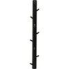 Knaggerekke vertikal, tre, 9 kroker, 72 cm