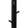 Knaggerekke vertikal, tre, 3 kroker, 24 cm