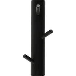 Knaggerekke vertikal, tre, 3 kroker, 24 cm
