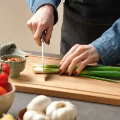Knivsett med kokkekniv og fruktkniv, tysk stål, 2-pakning