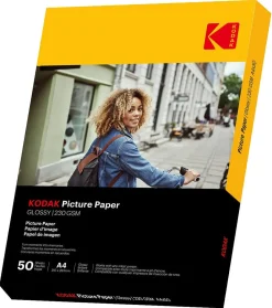 Kodak høyglanset fotopapir A4 230 g, 50 ark
