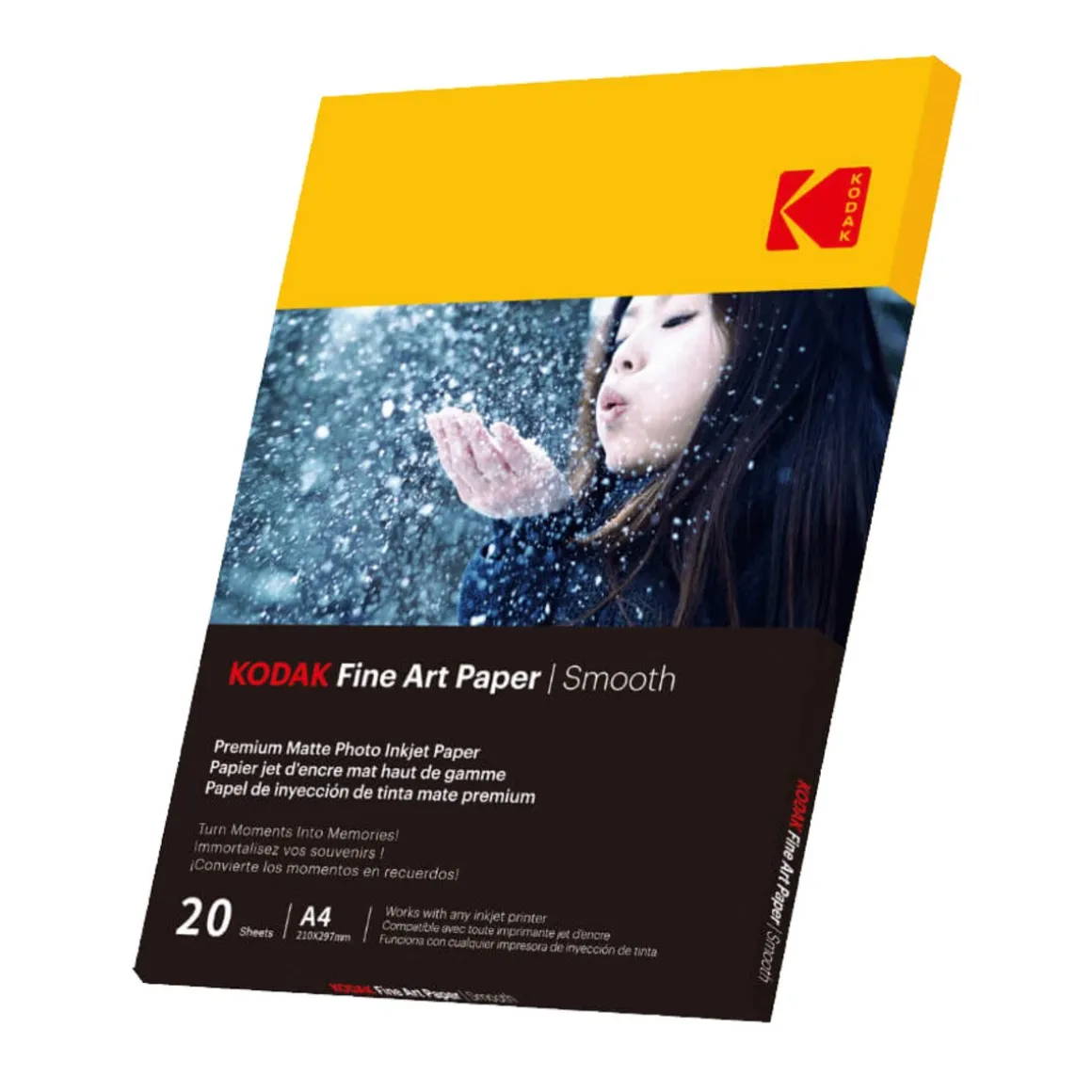 Kodak matt glatt fotopapir A4 230 g, 20 ark