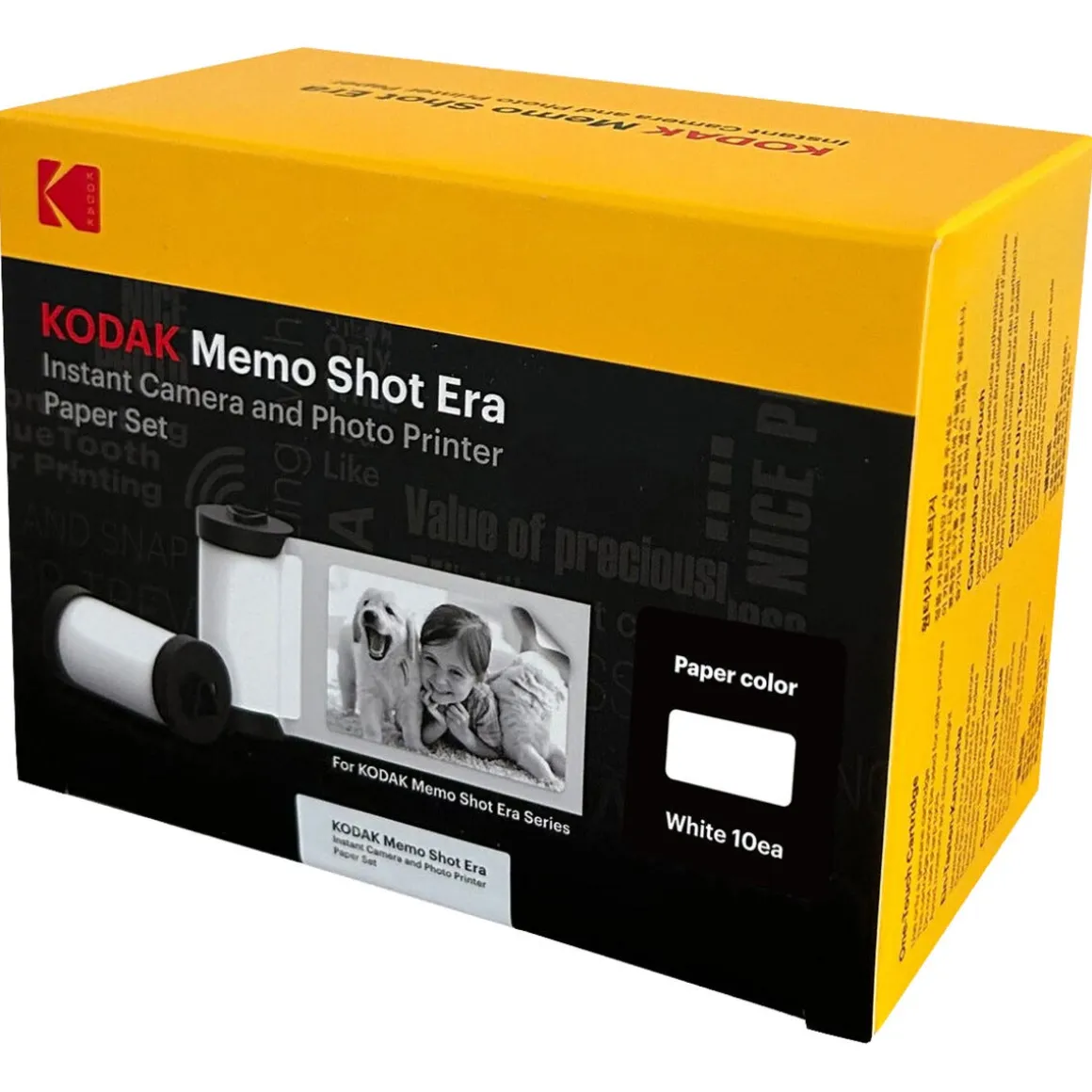 Kodak Memo Shot Era selvklebende etiketter, 9 ruller