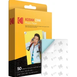 Kodak selvklebende ZINK-fotopapir 2x3 tommer