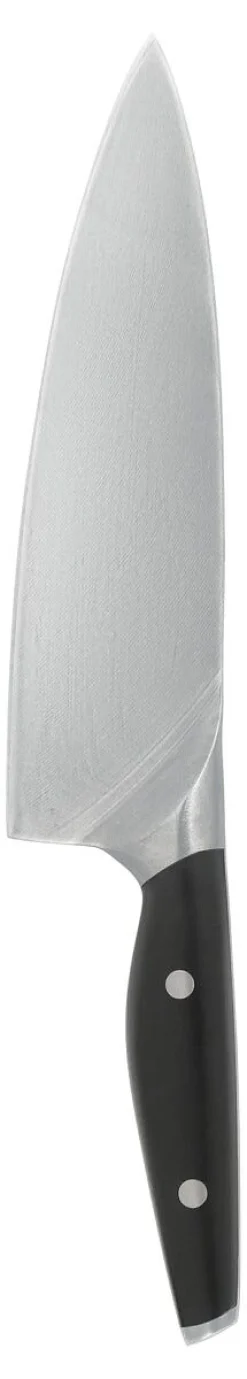 Kokkekniv 20 cm, svart