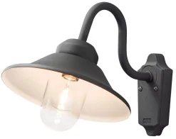 Konstsmide Vega utelampe med skjerm IP23