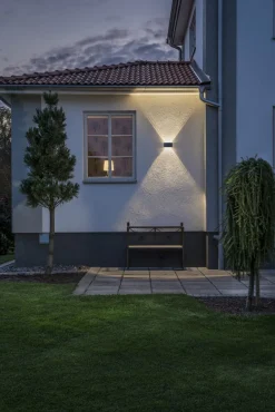 Konstsmide Chieri fasadebelysning opp og ned IP54, LED, 8W