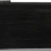 Kortholder i aluminium med RFID, 5 rom, svart