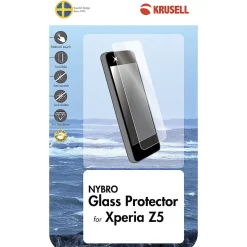 Krusell Nybro, skjermbeskyttelse i glass til Sony Z5