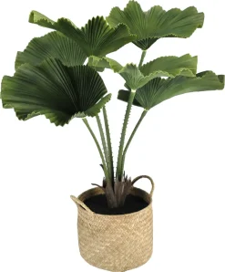 Kunstig plante i potte Licuala 70 cm