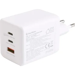 Lader 2 x USB-C og 1 x USB-A GaN, 100 W