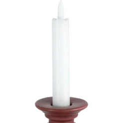 LED antikklys 15 cm med flakkende flamme, 2-pakning