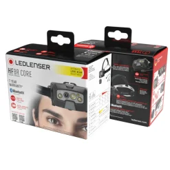Ledlenser HF8R Core hodelykt oppladbar, IP68, 1600 lm