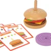 Lekesett hamburger i tre, 15 deler, fra 3 år