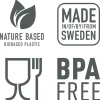 Light My Fire ReStraw BIO nature sugerør, 4-pakning