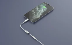 Lightning- til 3,5 mm-adapter, hodetelefoner iPhone