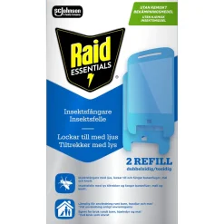 Limremser til Raid Essentials fluefanger, 2-pakning