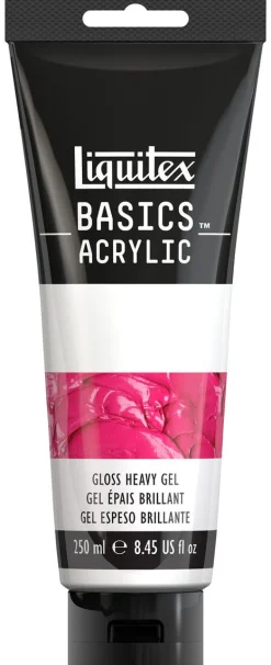 Liquitex Basics Akrylmedium blank, Gloss Heavy Gel 250 ml