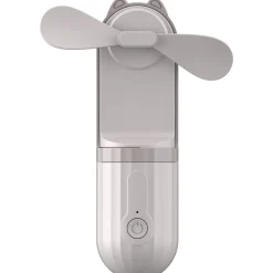 Liten håndvifte med powerbank og lommelykt