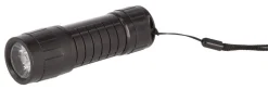 Liten lommelykt LED 10 cm, svart