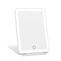 Lite sminkespeil med LED-belysning oppladbart, 19 × 13 cm