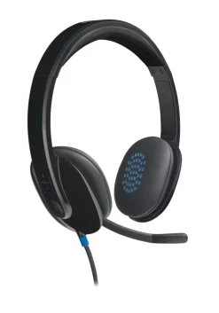 Logitech H540 hodetelefoner med mikrofon og USB