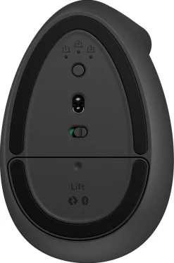 Logitech Lift Vertical Ergonomic Mouse, trådløs mus