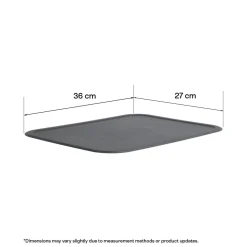 Lokk Neat til oppbevaringskurv av resirkulert plast, 36 x 27 cm