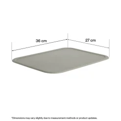 Lokk Neat til oppbevaringskurv av resirkulert plast, 36 x 27 cm