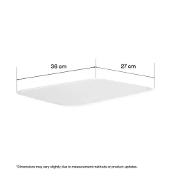 Lokk Neat til oppbevaringskurv av resirkulert plast, 36 x 27 cm