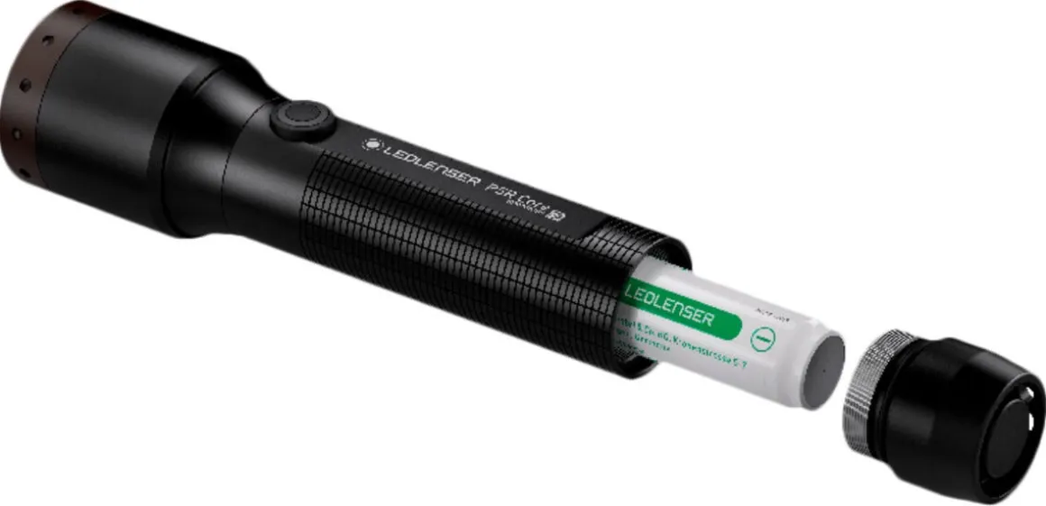 Lommelykt Ledlenser P5R Core, IP68, 500 lumen