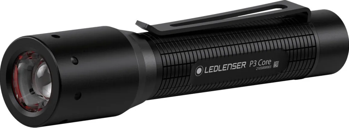 Lommelykt Ledlenser P3 Core, IP54, 90 lumen
