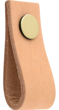 Lærknott Ari natur, 65 mm