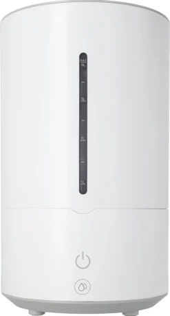 Luftfukter med kald damp, 4 l, 25 m2, hvit