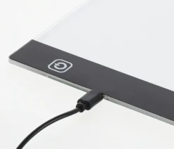 Lysbord A4 dimbart med USB-C