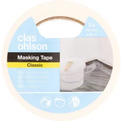 Maskeringsteip 19 mm x 50 m,  2-pack