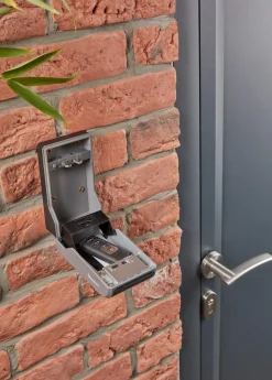 Masterlock nøkkelskap med kodelås, veggmontert