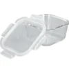 Matboks i glass kvadratisk 15 x 15 x 7,9 cm, 1 l