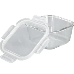 Matboks i glass kvadratisk 15 x 15 x 7,9 cm, 1 l