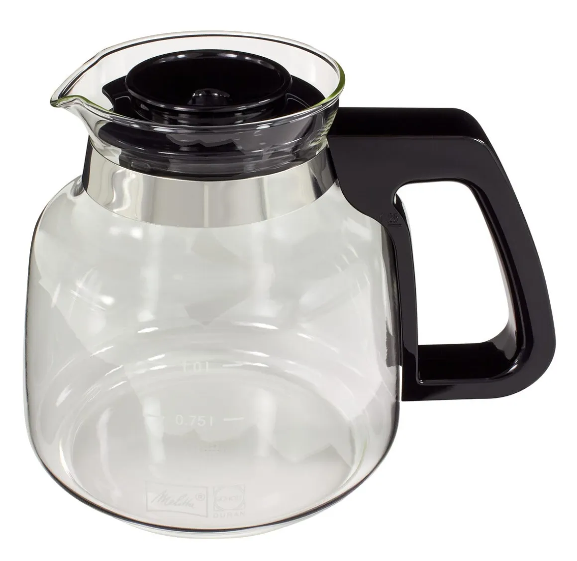 Melitta Excellent glasskanne, svart