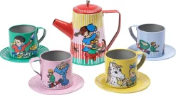 Micki Pippi dukkeservise i metall, 10 deler, fra 3 år