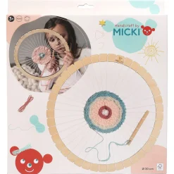 Micki rundt veveramme for barn 30 cm, fra 3 år